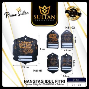 Hangtag|Hangtag Murah|Hangtag Lebaran|Hangtag Idul Fitri|H81