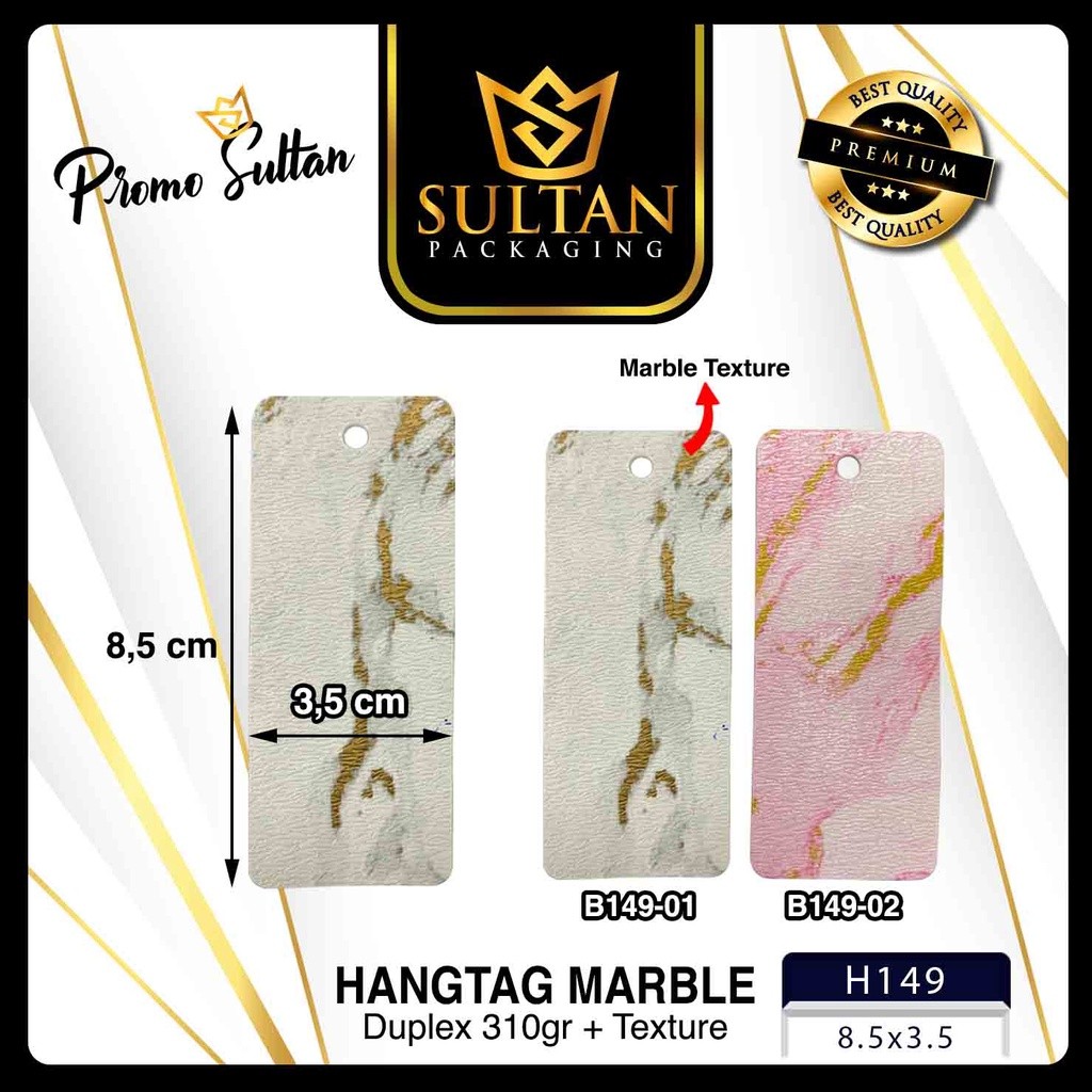 Label Hangtag|Polos|AksesorisMurah|Tekstur Packaging|H149