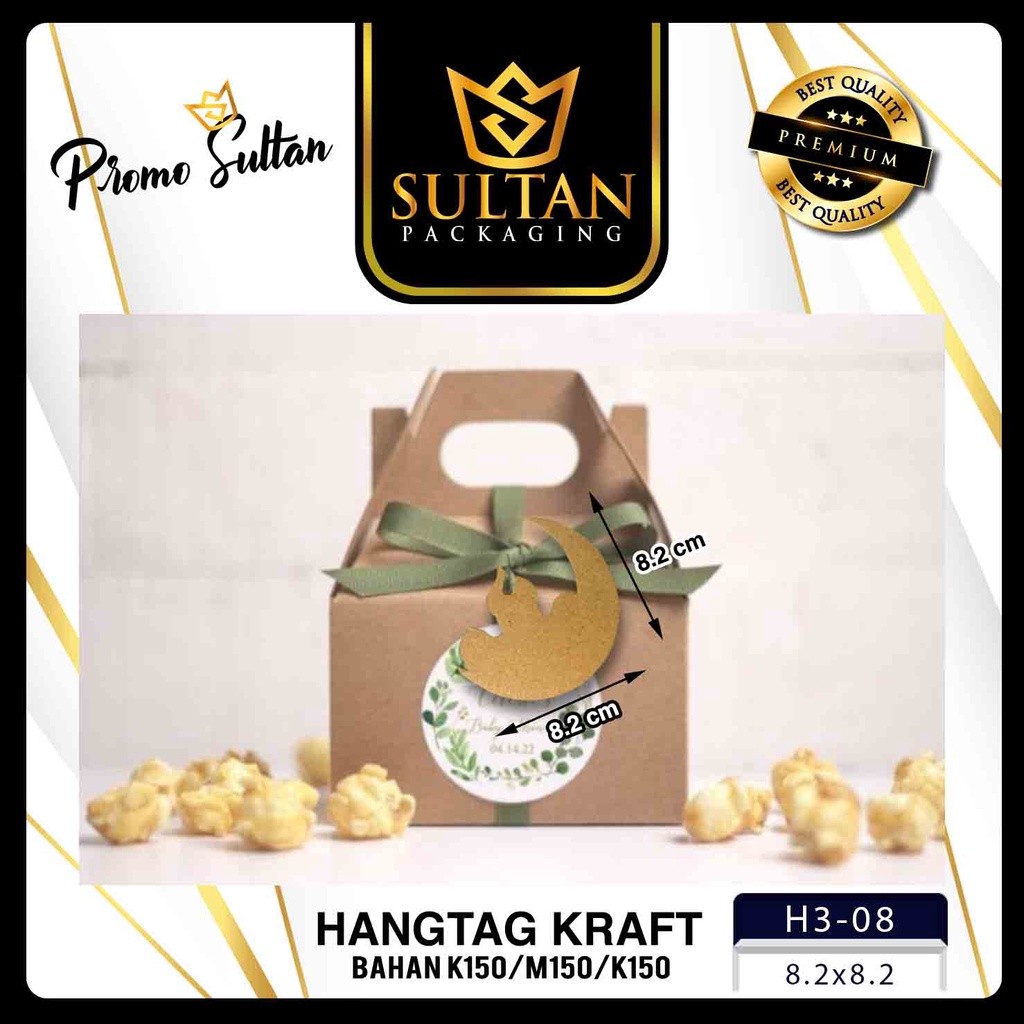 hangtag |Hangtag Murah | Aksesoris | Hang Tag Kraft | Label baju |(H3) - Image 9