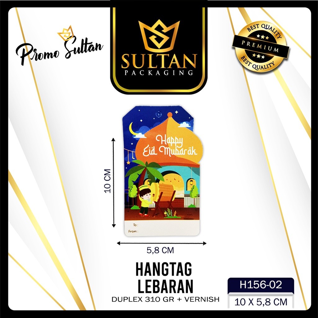 Hangtag|Hangtag Murah|Hangtag Lebaran|Hantag Idul Fitri|H156 - Image 4
