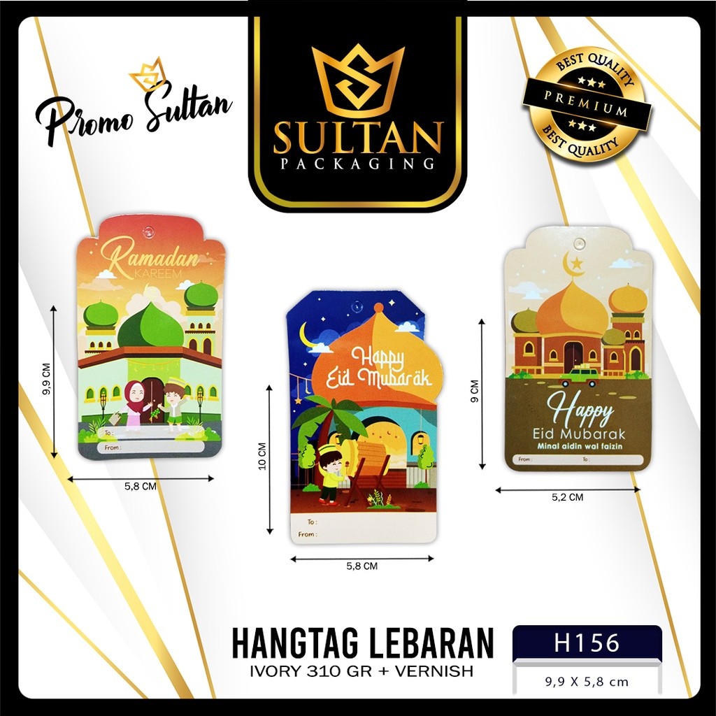 Hangtag|Hangtag Murah|Hangtag Lebaran|Hantag Idul Fitri|H156 - Image 2