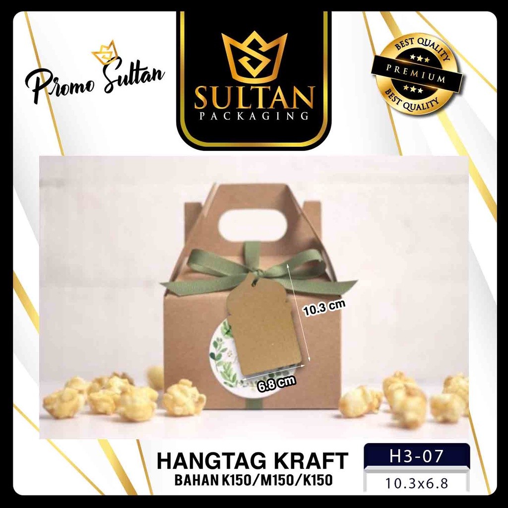 hangtag |Hangtag Murah | Aksesoris | Hang Tag Kraft | Label baju |(H3) - Image 8