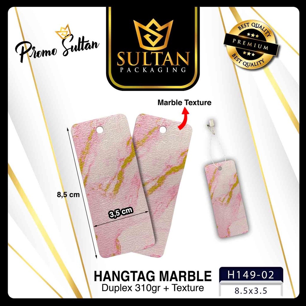 Label Hangtag|Polos|AksesorisMurah|Tekstur Packaging|H149 - Image 3