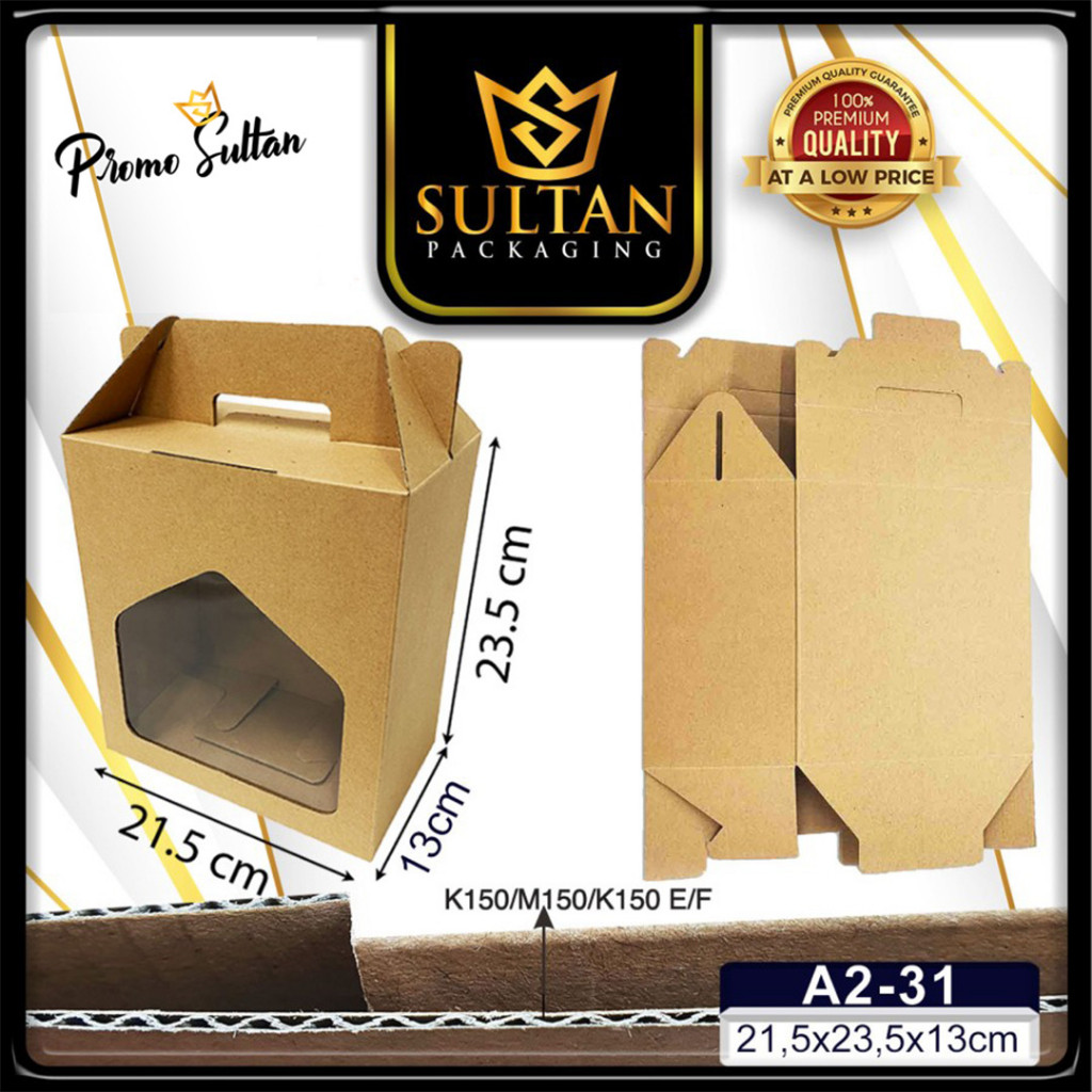 Box Hampers - Dus Souvenir - Kotak Hampers Hadiah Tentengan - A2-06 - Image 8
