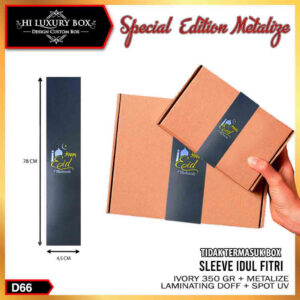 Paperbelt Sleeve Lebaran Idul Fitri Aksesoris Puasa Hiasan Kotak D66