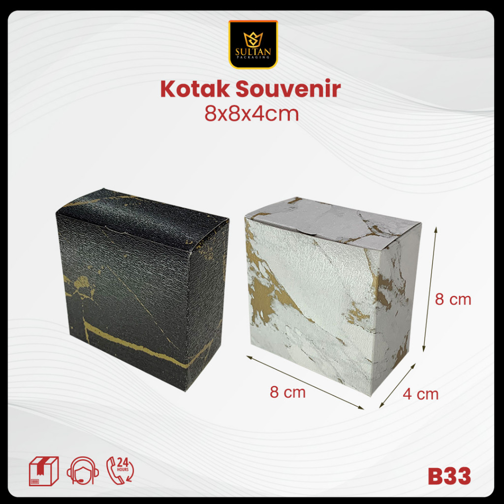 SULTAN - Kotak Marble - Kotak Packaging Motif Marble Premium - B33