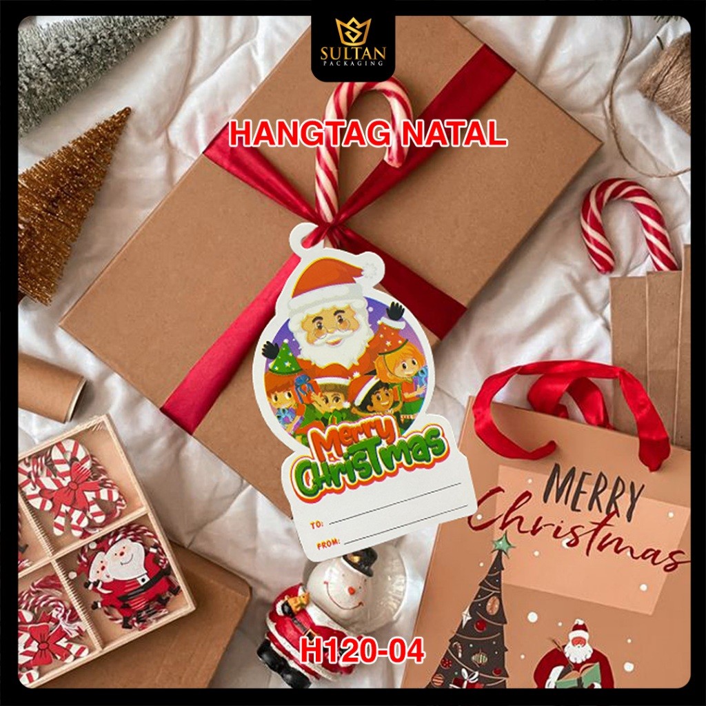Hangtag Natal - Hangtag Merry Chrismas - Tag Label Aksesoris Natal - H120 - Image 5