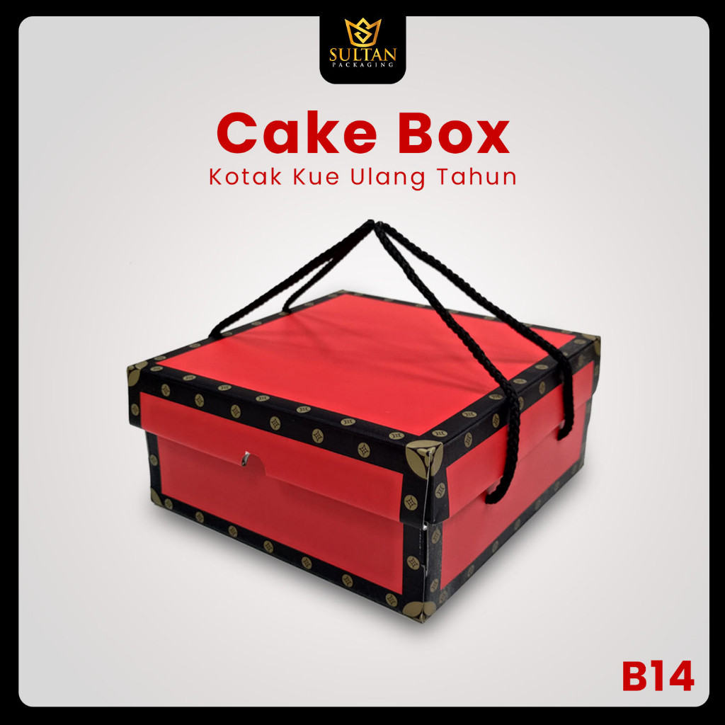 Cake Box - Kotak Kue Ulang Tahun - Dus Kue Mewah - B14 - Image 2