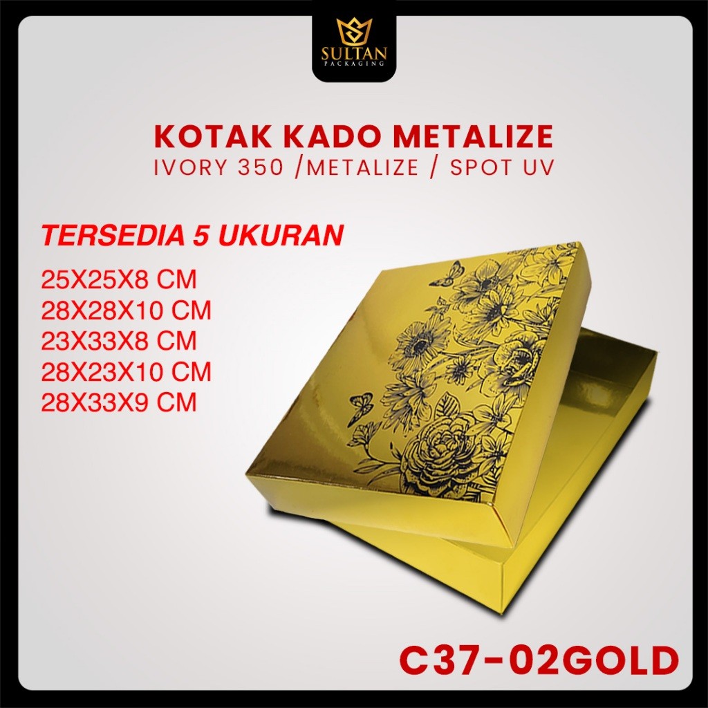 Kotak kado hologram / Box premium metalize / Dus mewah /C37 - Image 4