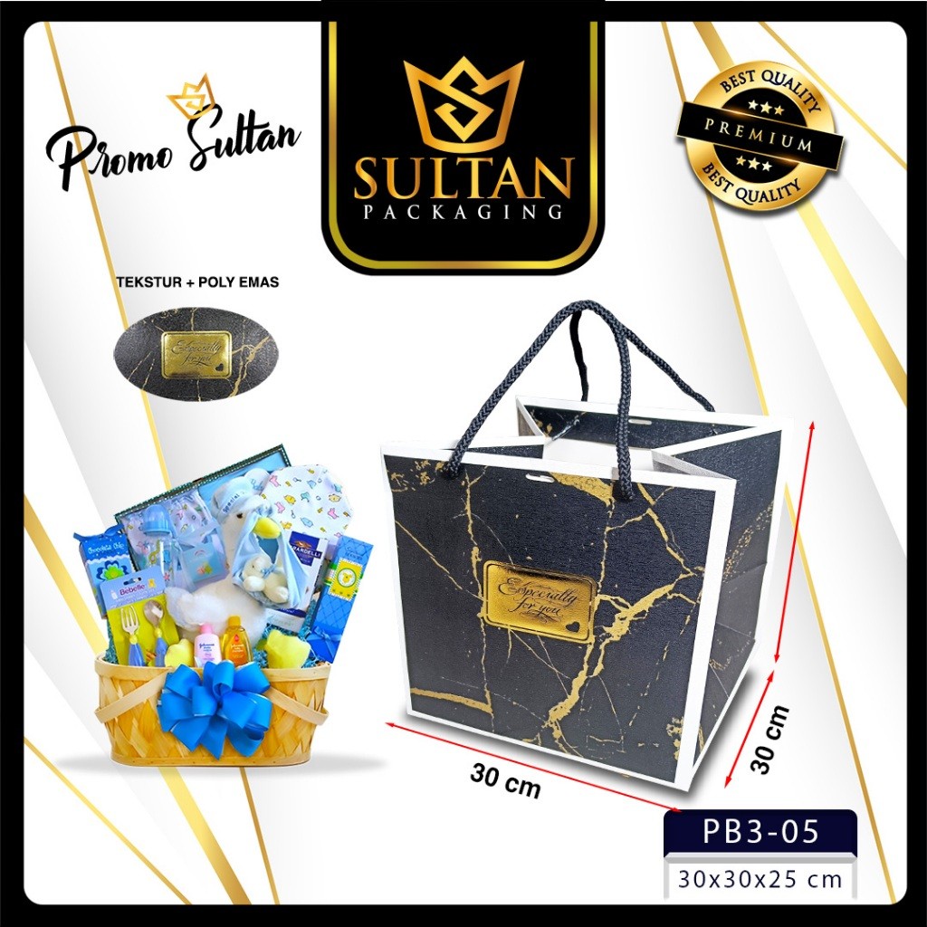 Paper bag - Goddie bag polos - Kantong Hadiah - Tas Souvenir Mewah - PB3 - Image 6