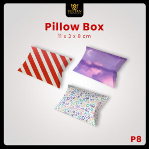 Pillow Box - Gift Box Anak - Kotak Souvenir Kado Ulang Tahun Anak - P8