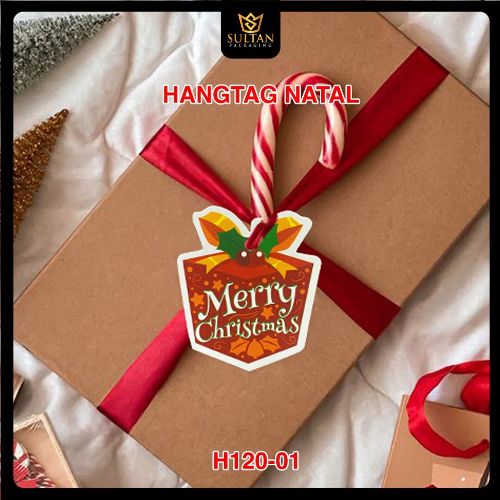 Hangtag Natal - Hangtag Merry Chrismas - Tag Label Aksesoris Natal - H120 - Image 2