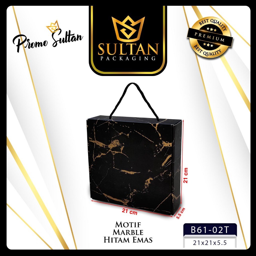 Box Hampers - Box Kado - Kotak Kado Baju - Box Marble - Gift Box - Packaging - B61 - Image 5