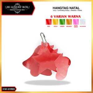 Hangtag Natal - Tag Aksesoris  - Hangtag Merry Christmass - H161