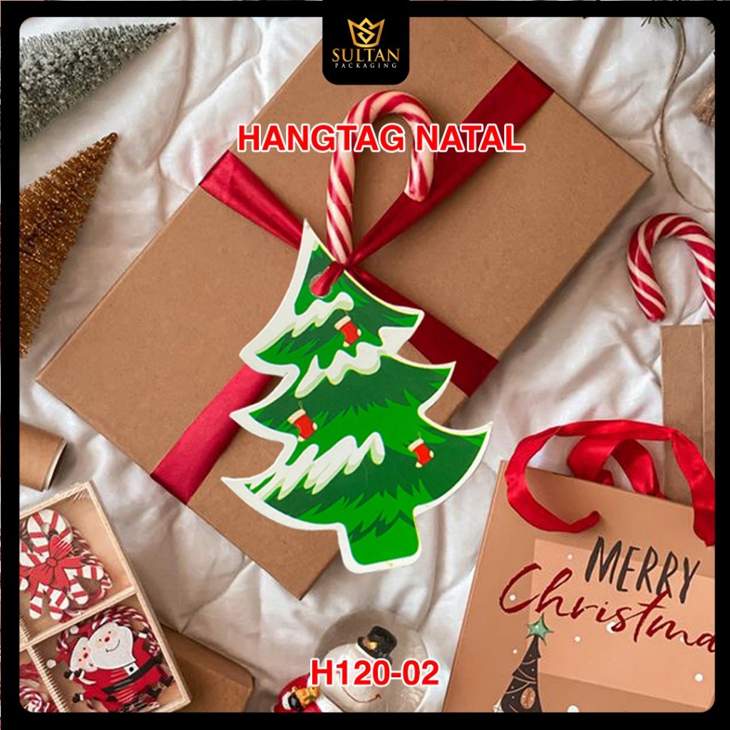 Hangtag Natal - Hangtag Merry Chrismas - Tag Label Aksesoris Natal - H120 - Image 3