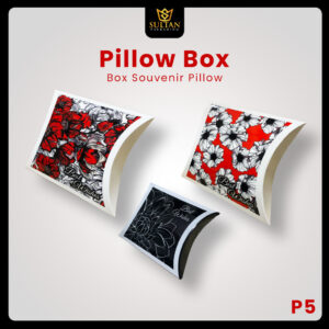 Pillow Box - Box Souvenir - Kotak Hadiah Unik - P5