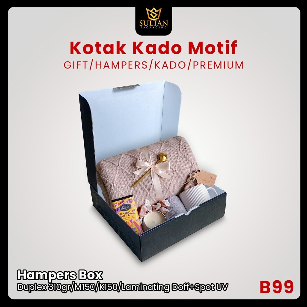 Box Hampers - Dus Packaging Hijab Mukena Baju - Kotak Kado - Souvenir - B99 - Image 3