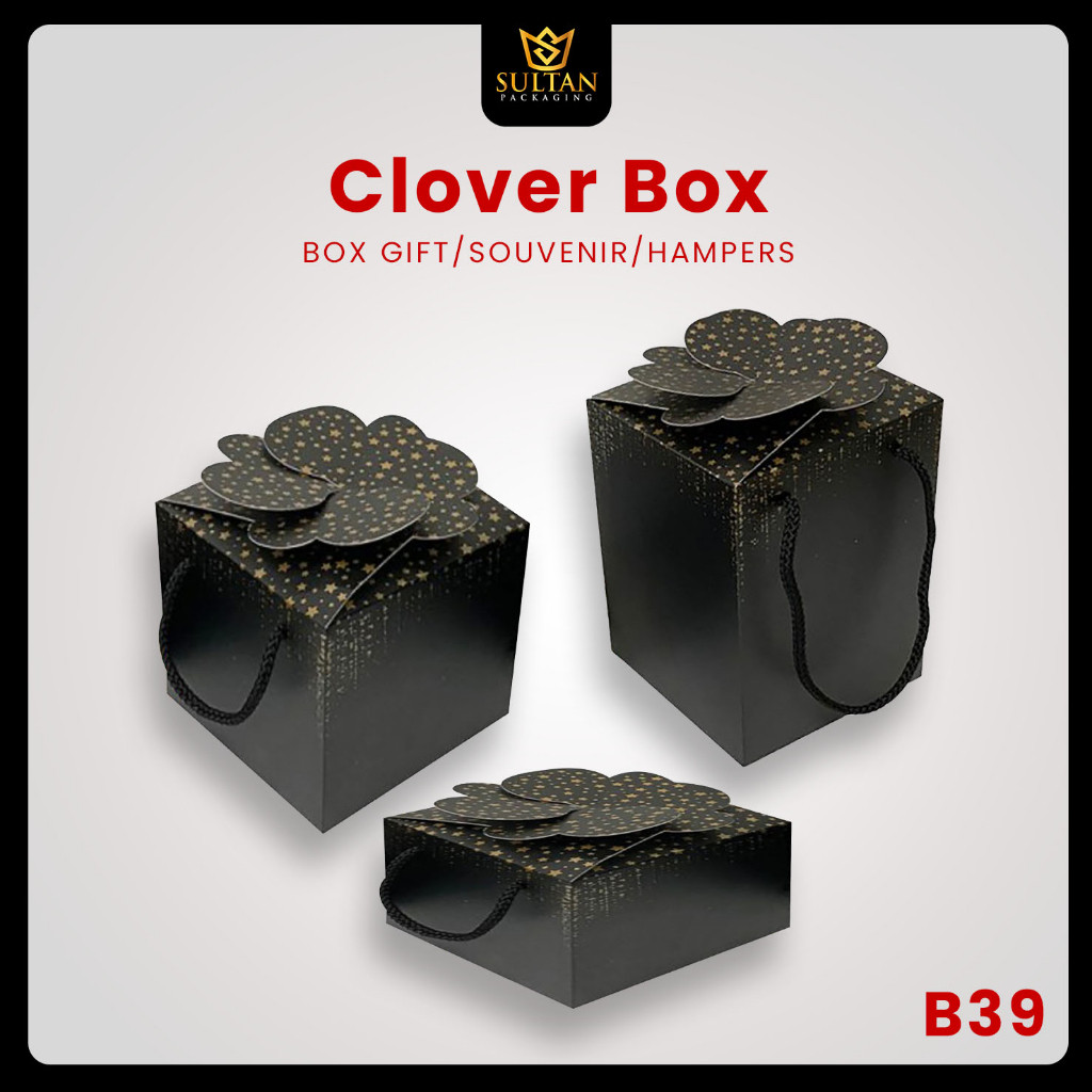 Clover Box - Dus Toples - Kotak Hadiah Mewah - Kotak Kado Ulang Tahun - B39 - Image 2