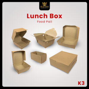 Lunch Box - Kotak Makanan - FoodGrade - Kotak Makanan Anti Lengket - K3