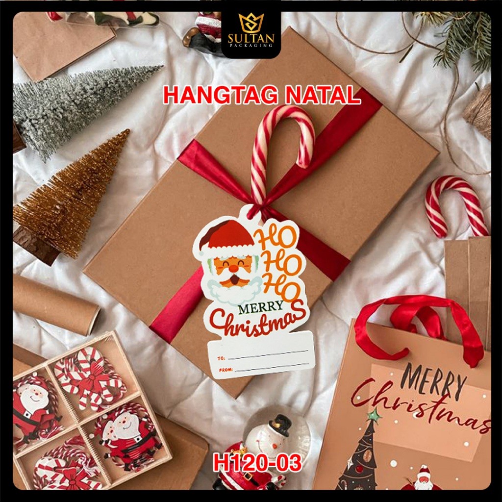 Hangtag Natal - Hangtag Merry Chrismas - Tag Label Aksesoris Natal - H120 - Image 4