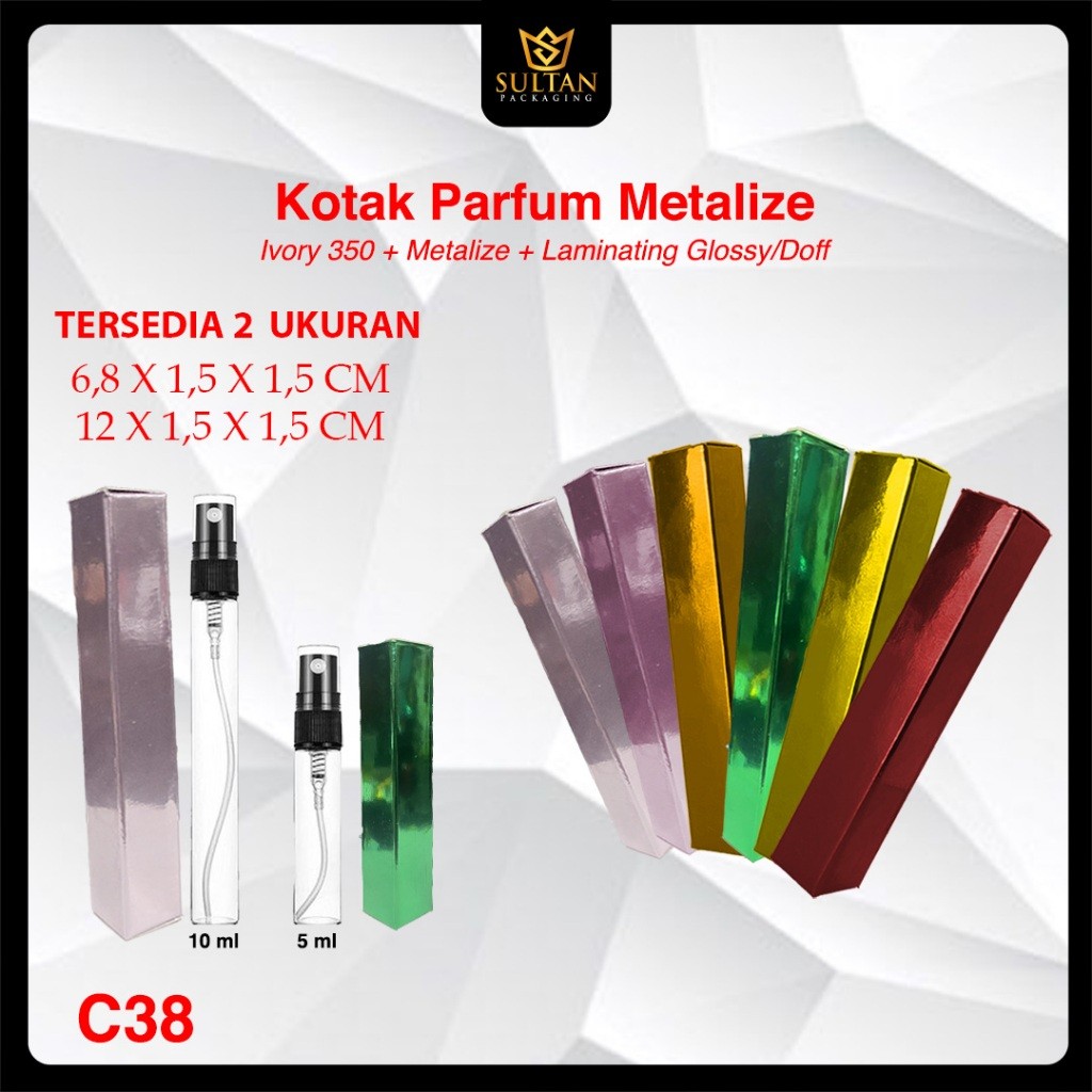 Kotak packaging kecil - Souvenir Metalize Mewah - Dus Hadiah-C38 - Image 2