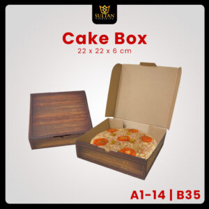 Cake Box - Dus Hampers Makanan - Kotak Makanan - Food Grade - A1-14