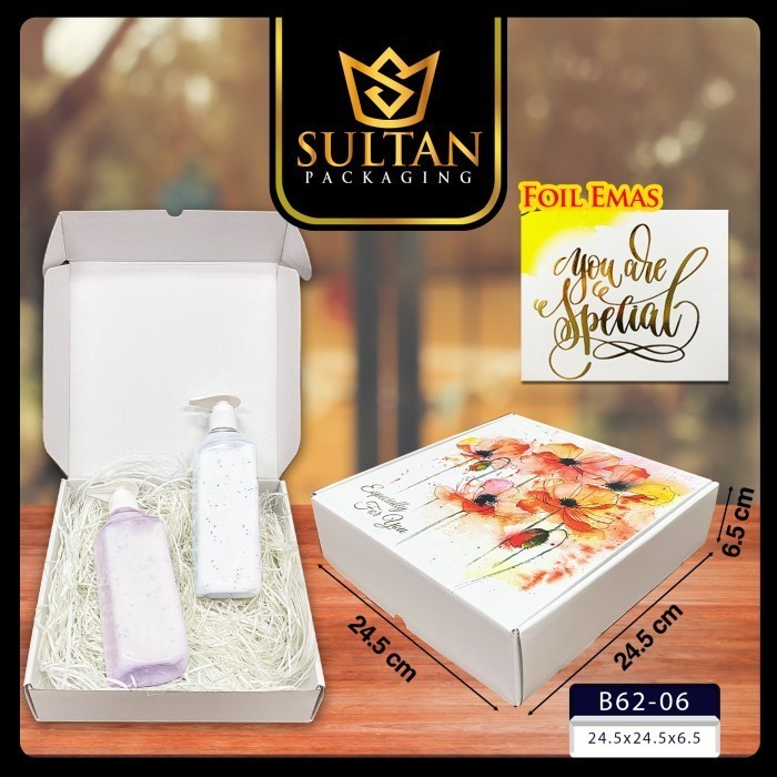 Kotak Kado Marble - Kotak Dus Hampers - Box Kado Jumbo Motif Marble - B62 - Image 6