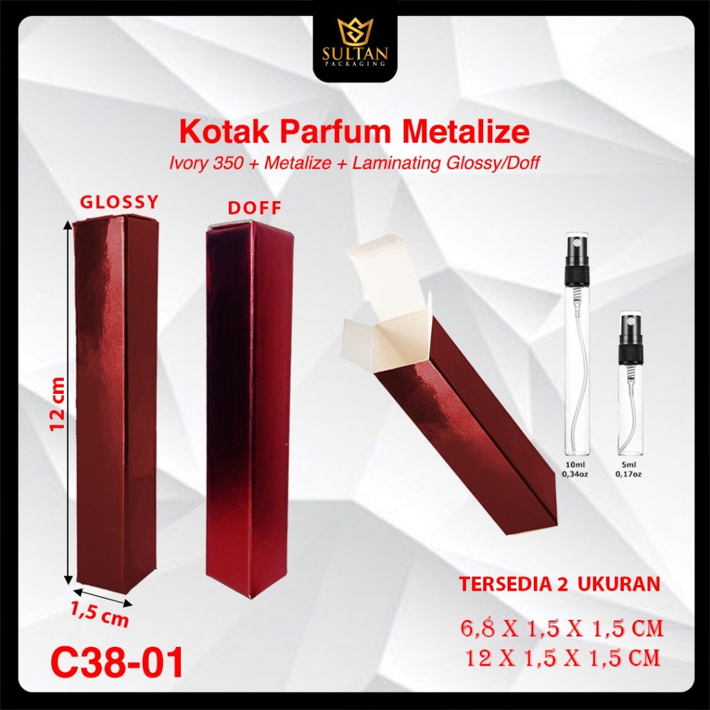Kotak packaging kecil - Souvenir Metalize Mewah - Dus Hadiah-C38 - Image 3