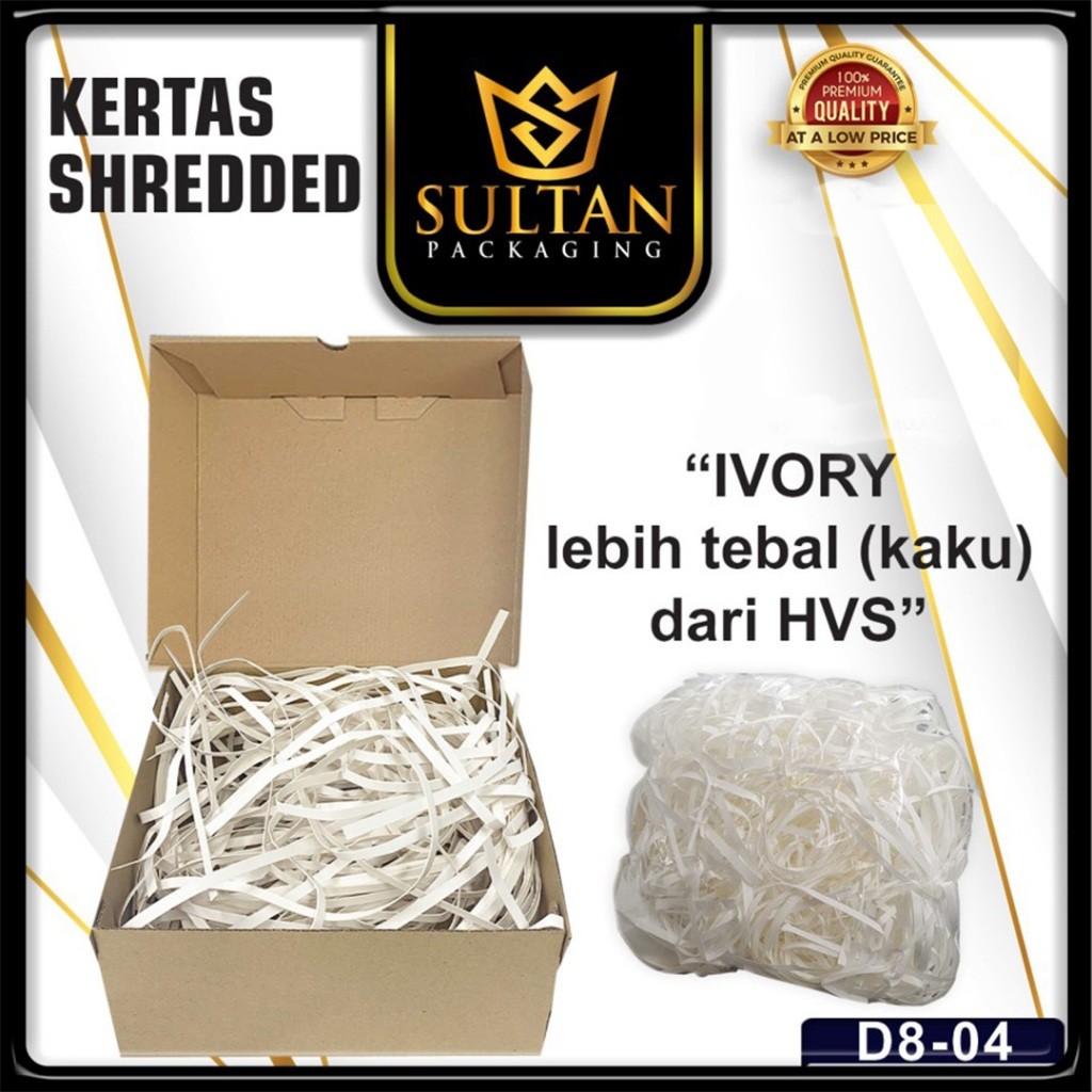 Gift Box Filler Shredded Paper - Kertas Cacah Dekorasi Box Termurah - D8-02 - Image 5