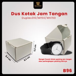 Kardus Packing Kecil - Kotak Packing Putih - Box Packing Uk 8x8x5 cm - B96