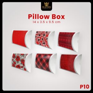 Pillow box - Kotak souvenir - Gift box ulang tahun anak unik P10