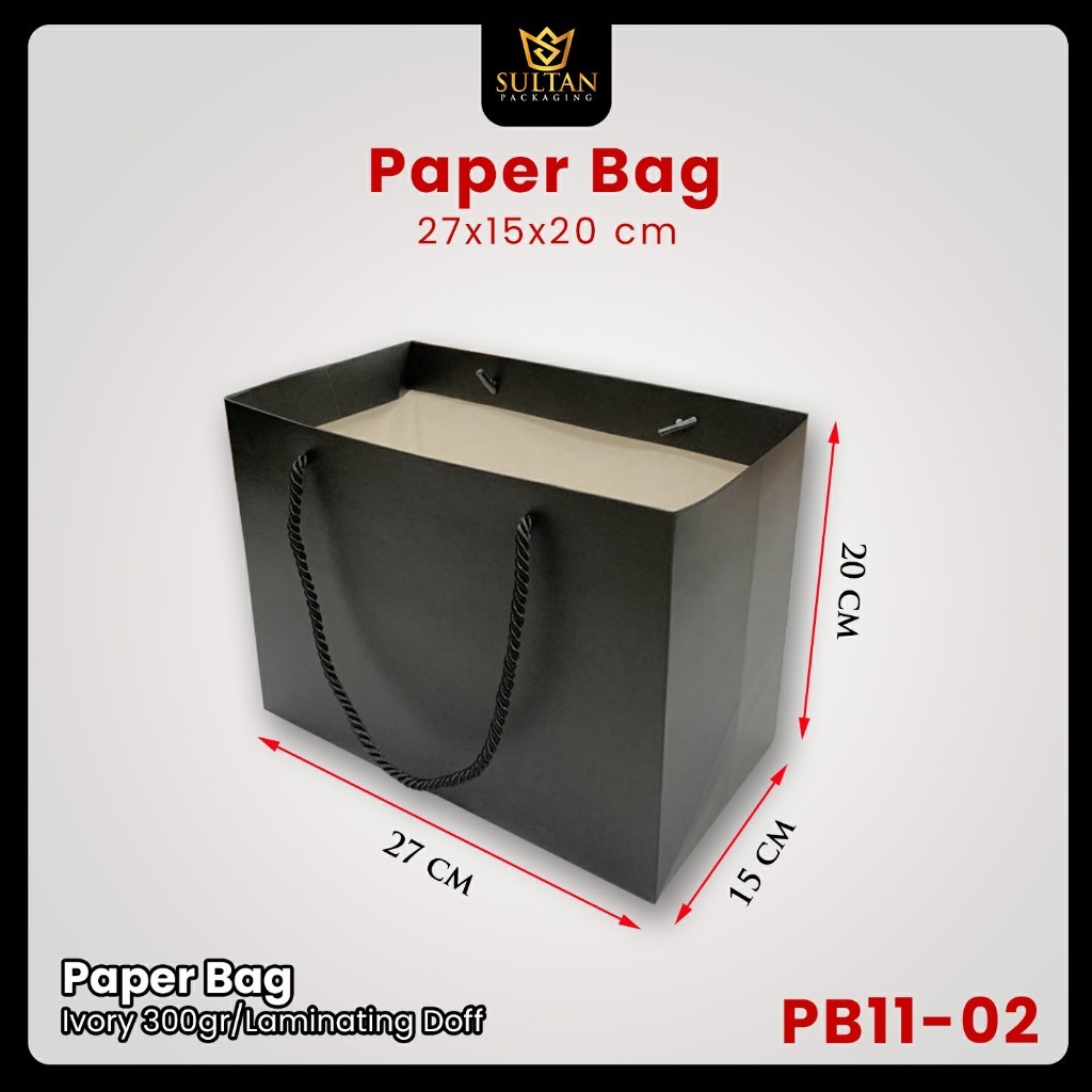 Paper Bag Hadiah Jumbo / Premium Gift Bag / Tas Kado Jinjing / PB11 - Image 3