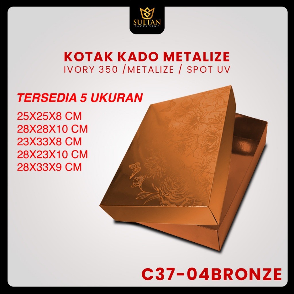 Kotak kado hologram / Box premium metalize / Dus mewah /C37 - Image 6
