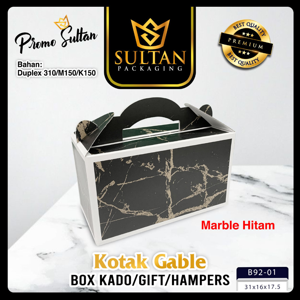 Kotak Hampers - Dus Souvenir - Box Jing jing Hampers - Kotak Hadiah Tenteng - B92 - Image 3