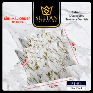 Pillow Box - Kotak Hadiah Ulang tahun - Kotak Souvenir Unik - Box Hadiah - P3