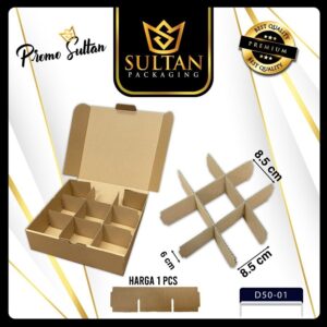 Sekat Box - Sekat Kotak Kue - Pembatas Box - D50