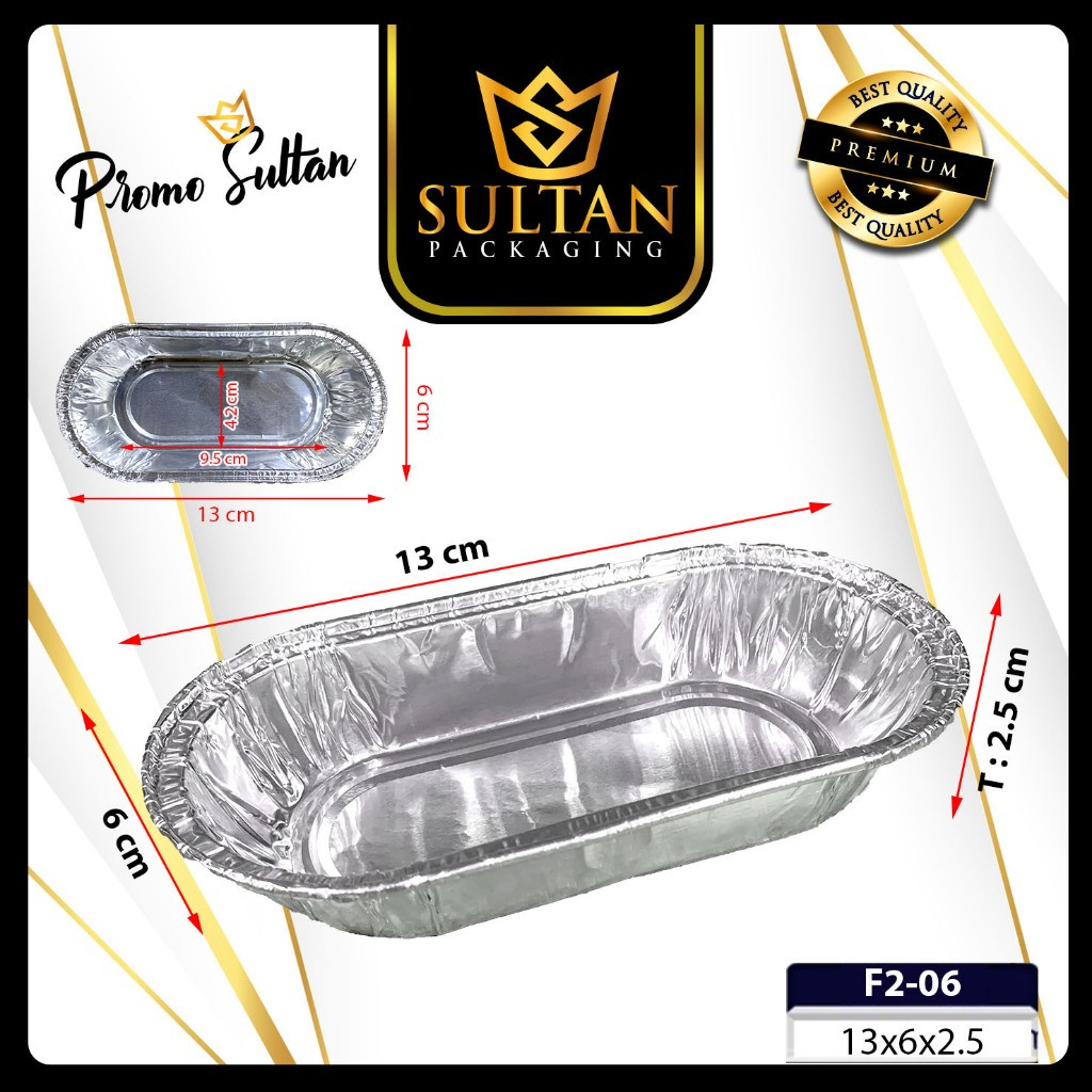 Aluminium Foil|FoilFood Tray|Wadah Aluminium Foil|Baked Tray|F2 - Image 6