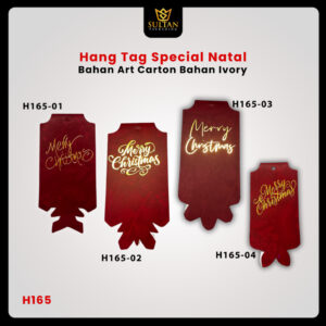 Hangtag Natal/Hangtag Merry Christmas/Aksesoris Natal/Hiasan NatalH165