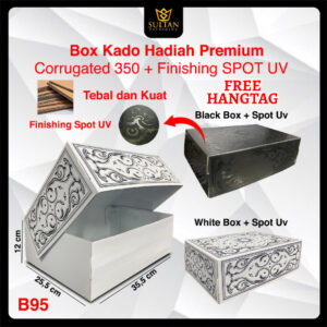 Box Kado - Kotak Hadiah Jumbo - Box Spot Uv - B95