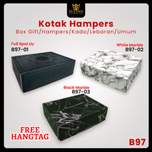 Box Hampers - Kotak Kado - Gift box Premium - Dus Packaging - B97