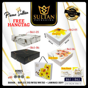 Kotak Kado Marble - Kotak Dus Hampers - Box Kado Jumbo Motif Marble - B62