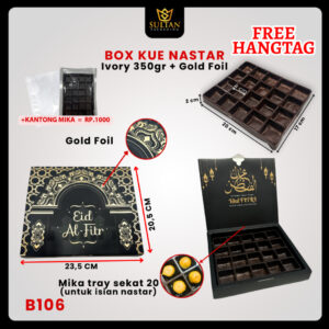 B106 : Box Hampers Nastar / Box Kue Lebaran / Dus Idul Fitri / B106