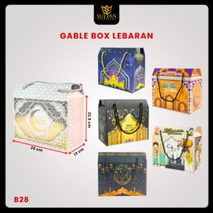Dus Hampers Idul Fitri - Box Hadiah Lebaran - Dus Hari Raya Idul Fitri Premium - B28