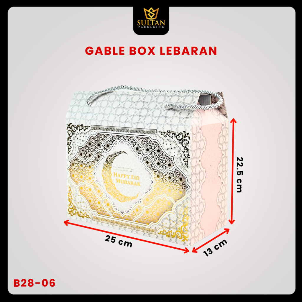 Dus Hampers Idul Fitri - Box Hadiah Lebaran - Dus Hari Raya Idul Fitri Premium - B28 - Image 7