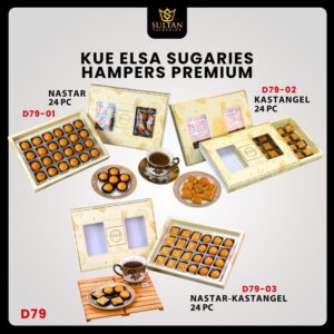 ELSA Paket Hampers Kue Nastar Premium 24 Pcs|untuk Hadiah |D79