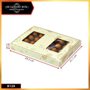 Box Nastar 24 Pcs Premium QualityDus Kue Nastar Coklat & Cake | Ivory 350gr |B120