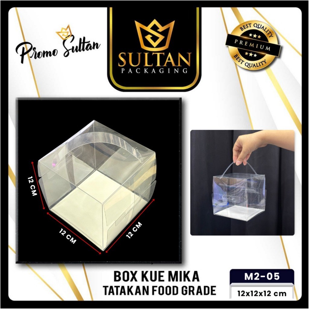 Box Cake Kotak Kue Packaging Mika Transparan Murah M2 - Image 7