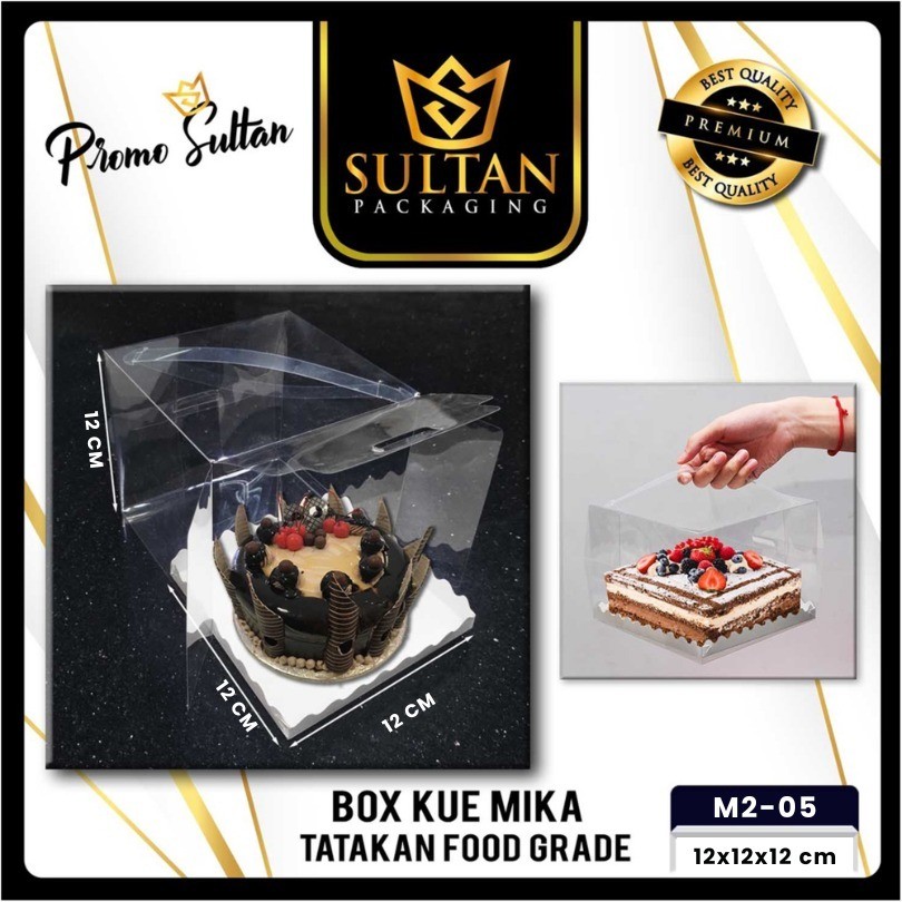 Box Cake Kotak Kue Packaging Mika Transparan Murah M2 - Image 6