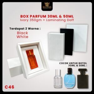 Box Parfum Custom 30 ml / 50 ml | Sliding Box Parfum Lelabo | Custom Packaging Parfum | C46