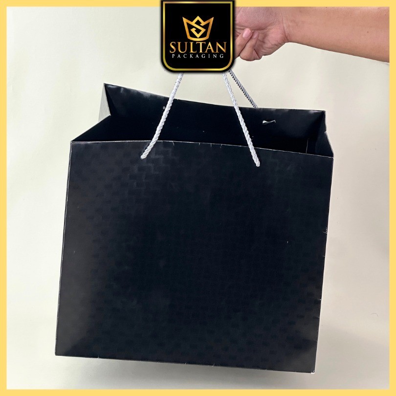 Paper Bag Hadiah Jumbo/ Premium Gift Bag/ Tas Kado Jinjing/ Chemical Embos/ 35x30x30/ PB26 - Image 3